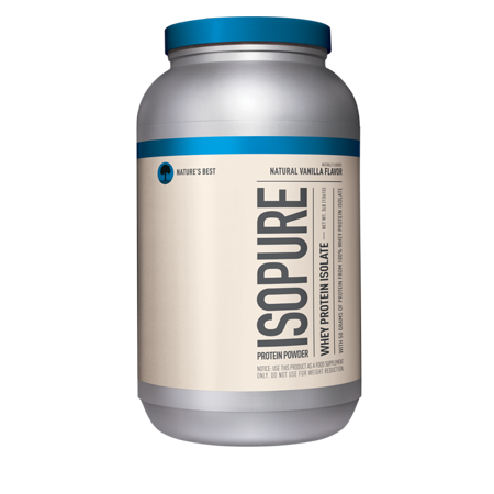 0089094022372 - BEST ISOPURE NATURAL WHEY PROTEIN ISOLATE POWDER NATURAL VANILLA 3 LB