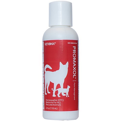 0891129002613 - VETIONX PROMAXOL - PET PAIN MEDICINE FOR DOGS AND CATS. ALL-NATURAL HOMEOPATHIC MEDICINE QUICKLY AND SAFELY RELIEVES DOG AND CAT PAIN CAUSED BY INJURY, INFECTION, AND ARTHRITIS. PROMOTES NATURAL RECOVERY IN DOGS AND CATS. 1 BOTTLE