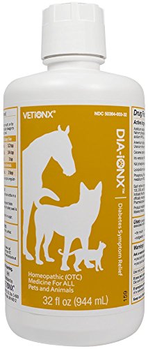 0891129002668 - VETIONX DIA-IONX FOR HORSES - NATURAL BLOOD SUGAR IMBALANCE RELIEF 32 OZ.