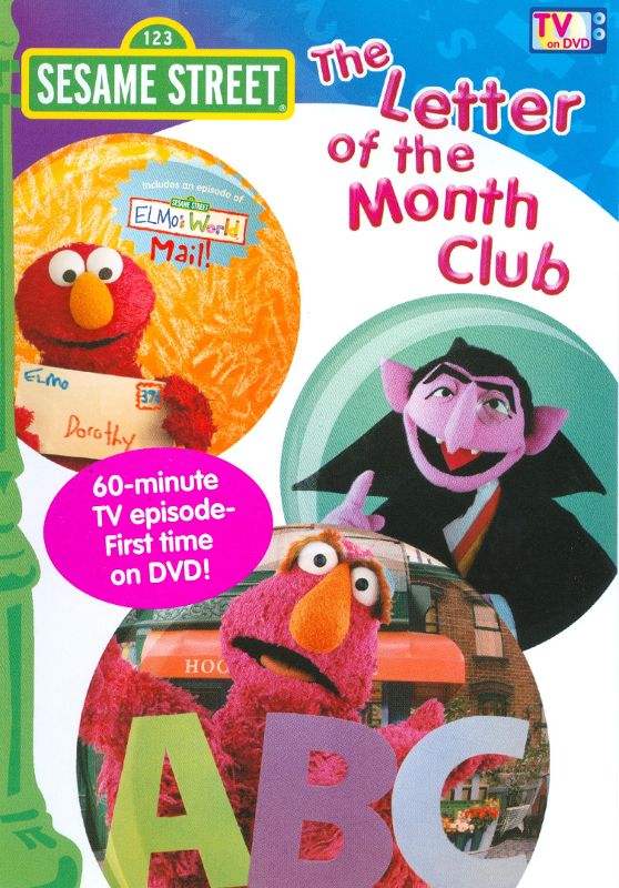 0891264001069 - SESAME STREET: THE LETTER OF THE MONTH CLUB