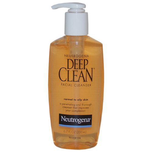 0891755710500 - NEUTROGENA DEEP CLEAN FACIAL CLEANSER, NORMAL TO OILY SKIN, 6.7 OUNCE