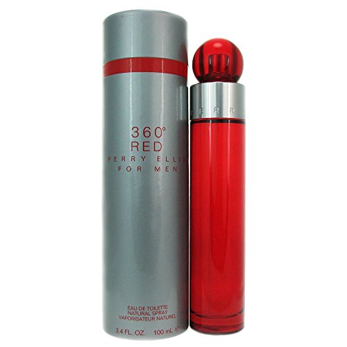 0891835722829 - 360 RED BY PERRY ELLIS FOR MEN - 3.4 OUNCE EDT SPRAY