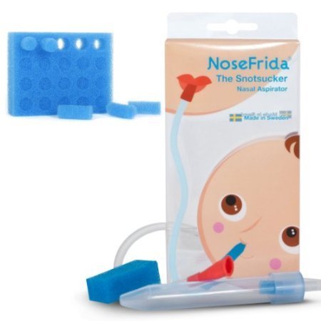 0891968039214 - NOSEFRIDA BABY NASAL ASPIRATOR WITH 4 FILTERS AND 20 ADDITIONAL FILTERS