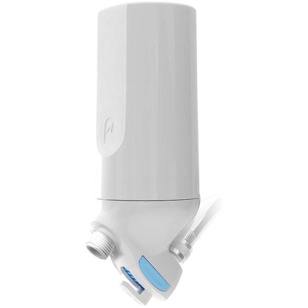 0892559002112 - PELICAN WATER PSF-1NH 3-STAGE PREMIUM SHOWER FILTER WITHOUT HEAD, WHITE