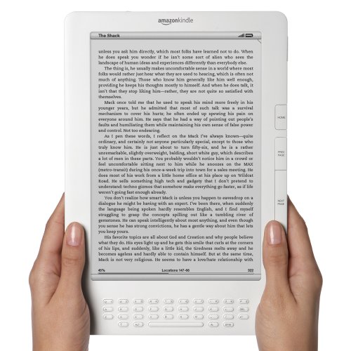 0892685001232 - KINDLE DX WIRELESS READING DEVICE, FREE 3G, 9.7 DISPLAY, WHITE, 3G WORKS GLOBALLY – 2ND GENERATION