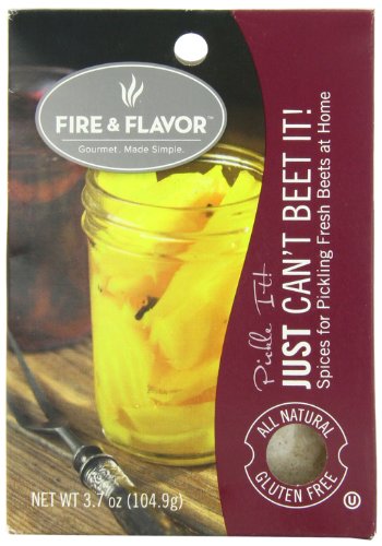 0892805005263 - FIRE & FLAVOR PICKLING SEASONING, JUST CAN'T BEET IT, 3.7 OUNCE