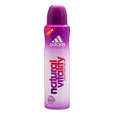 8933014189817 - ADIDAS FOR WOMEN NATURAL VITALITY PERFUMED DEO SPRAY : 150ML.