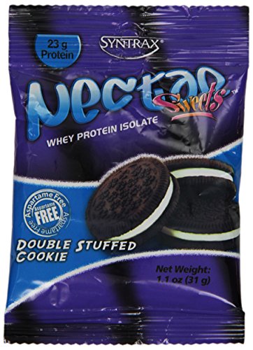 0893912125097 - SYNTRAX NECTAR GRAB N GO WHEY PROTEIN, DOUBLE STUFFED COOKIE 13.1 OZ., 12 COUNT