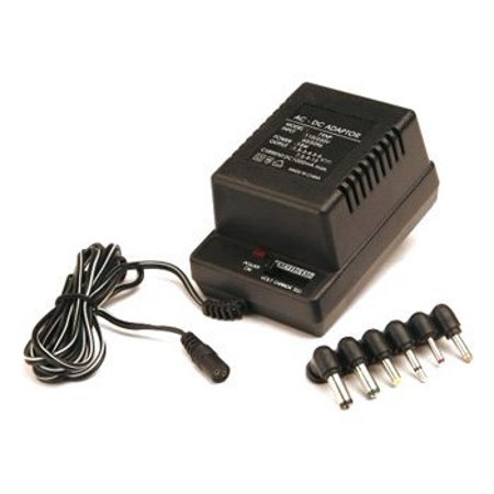 0894076000459 - VCT VX-79NP MULTI-PURPOSE AC TO DC ADAPTER VOLTAGE CONVERTER 110V TO 240V WITH MULTIPLE DC OUTPUT SELECTION1.5, 3, 4.5, 6, 7.5, 9 AND 12 VOLTS DC - FIXED 1000MA