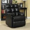 0894273031065 - PROLOUNGER WALL HUGGER MICROFIBER BISCUIT BACK RENU LEATHER RECLINER CHAIR, MULTIPLE COLORS