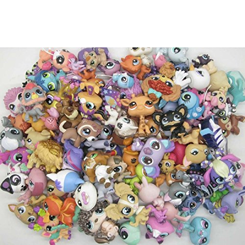8942856045526 - MINI DOLL LOT OF 5 PCS RANDOM LITTLEST PET SHOP DOG CAT FIGURE CHILD GIRLS TOYS SIZE ABOUT 4-6CM FOR CHRISTMAS BIRTHDAY VALENTINE'S DAY GIFT BRAND NEW