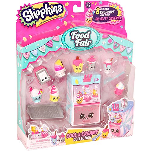 8944443921596 - MOOSE TOYS SHOPKINS SEASON 3 FOOD FAIR THEMED PACKS COOL AND CREAMY COLLECTION