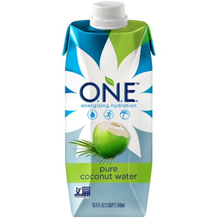0894991001913 - O.N.E. PURE COCONUT WATER, 16.9 OUNCE (PACK OF 12)