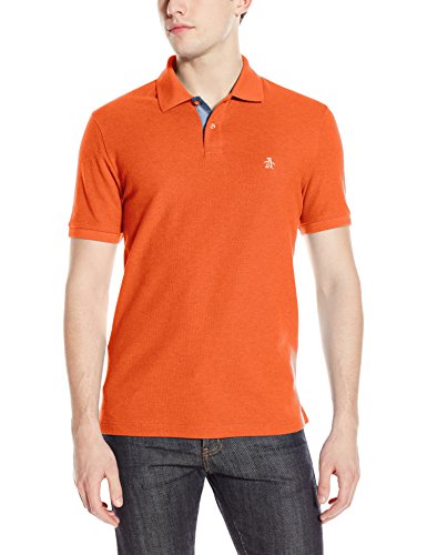 0089603722915 - ORIGINAL PENGUIN MEN'S DADDY-O CLASSIC FIT PIQUE POLO SHIRT, PUFFINS BILL, LARGE