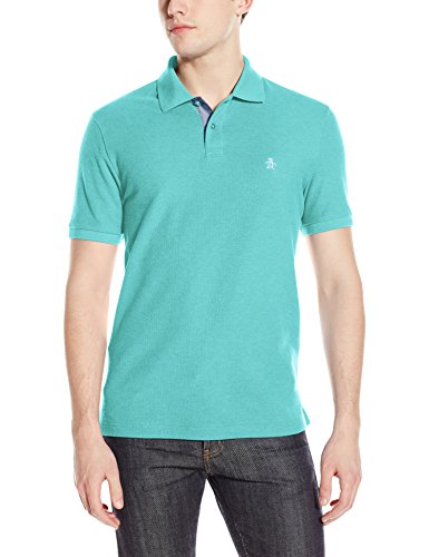 0089603779087 - ORIGINAL PENGUIN MEN'S BIG-TALL DADDY-O CLASSIC FIT PIQUE POLO SHIRT, BRITTANY BLUE, 2X/TALL