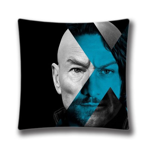 8961476456024 - 16X16 INCH (TWIN SIDES) X MEN DAYS OF FUTURE PAST PROFESSOR X PERSONALIZED SQUARE THROW PILLOW CASE MODERN DECOR CUSHION COVERS,DIC27458