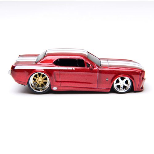 0896344001922 - 10VOX TRACKSTERS 1965 FORD MUSTANG - CANDY APPLE RED