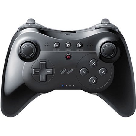 0896557770301 - PRO CONTROLLER U FOR WII AND WII U - BLACK