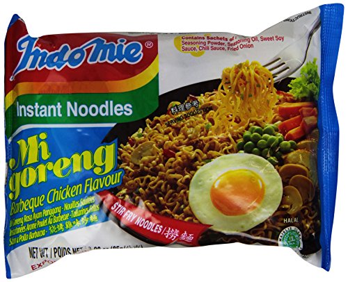 0089686179934 - INDOMIE MIE GORENG BBQ CHICKEN, 3-OUNCE (PACK OF 3)