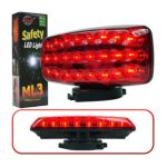 0896917002059 - ML3 SERIES 24 LED SAFETY LIGHT W MAGNETIC BASE RED