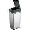 0897112000581 - ITOUCHLESS DEODORIZER FILTERED INFRARED SENSOR AUTOMATIC TOUCHLESS TRASH CAN, 13 GALLON, STAINLESS-STEEL