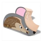 0897144001945 - MOUSE AND HEDGEHOG COMBO CAT SCRATCHER