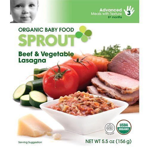0897415002220 - ADVANCED ORGANIC BABY FOOD BEEF & VEGETABLE LASAGNA POUCH