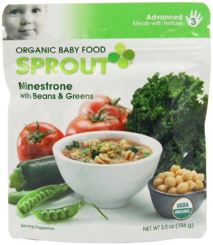 0897415002299 - ORGANIC BABY FOOD 3 ADVANCED MEALS WITH TEXTURE MINESTRONE WITH BEANS & GREENS