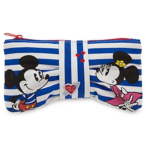 0089749812044 - DISNEY MICKEY AND MINNIE MOUSE ''I LOVE MICKEY'' COSMETIC BAG