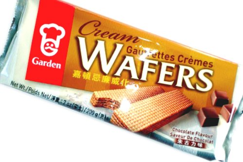0089782014115 - CREAM WAFFER (CHOCOLATE FLAVORED) - 7OZ (PACK OF 3)
