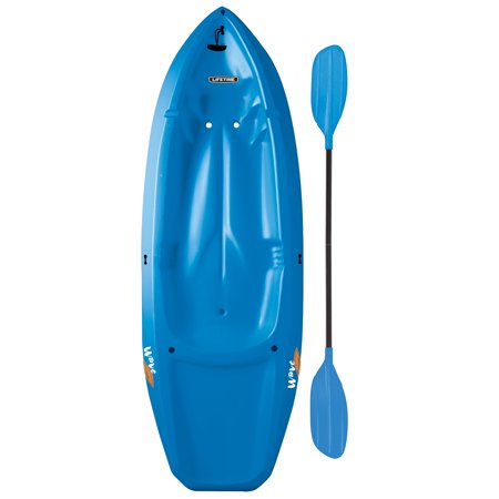 0897827002078 - BLUE YOUTH WAVE KAYAK WITH PADDLES