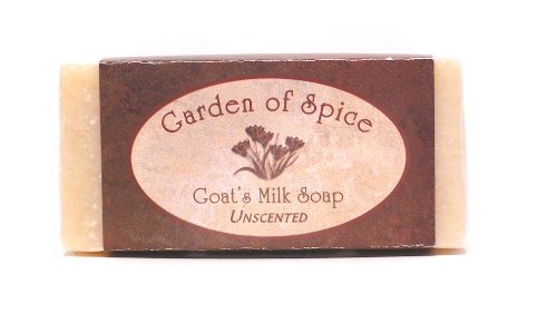 0897835001001 - GARDEN OF SPICE GOATS MILK SOAP - UNSCENTED