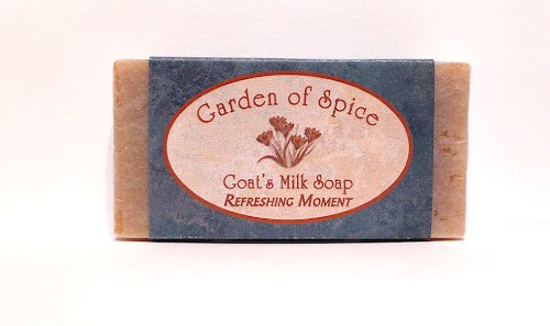 0897835001117 - GARDEN OF SPICE GOATS MILK SOAP - REFRESHING MOMENT