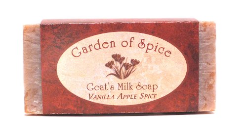 0897835001124 - GARDEN OF SPICE GOATS MILK SOAP - VANILLA APPLE SPICE