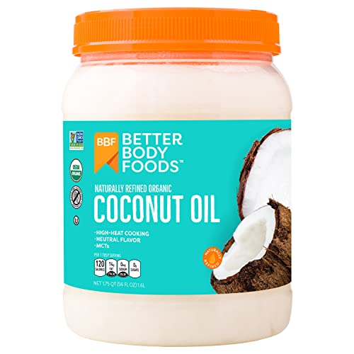0897922002300 - BETTERBODY FOODS ORGANIC COCONUT NATURALLY REFINED OIL 56OZ.