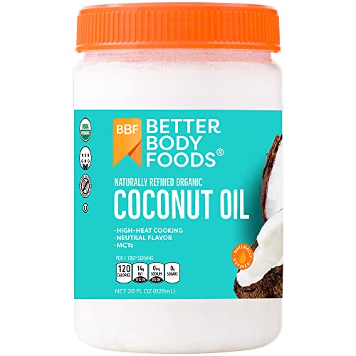 0897922002492 - BETTERBODY FOODS & NUTRITION ORGANIC EXTRA VIRGIN COCONUT OIL 28 OUNCE (PACK OF 6)