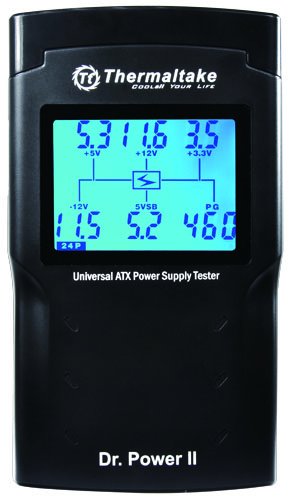 0898029629230 - THERMALTAKE DR. POWER II AUTOMATED POWER SUPPLY TESTER OVERSIZED LCD FOR ALL POWER SUPPLIES - AC0015