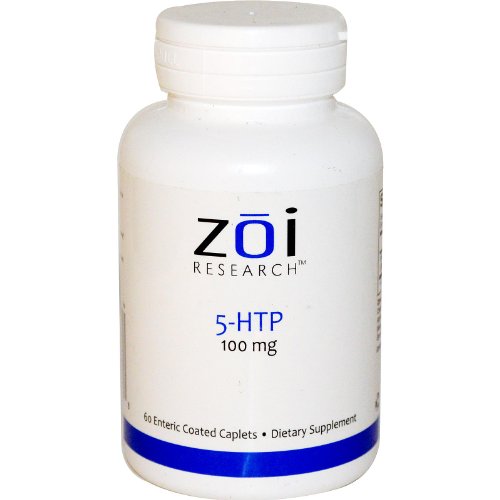 0898220007998 - ZOI RESEARCH, 5-HTP, 100 MG, 60 ENTERIC COATED CAPLETS