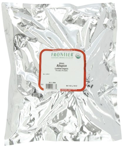 0089836026774 - FRONTIER ALLSPICE WHOLE CERTIFIED ORGANIC BAG