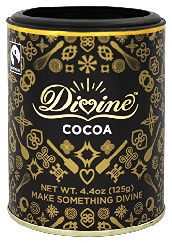 0898596001125 - DIVINE CHOCOLATE COCOA POWDER, 4.4 OUNCE