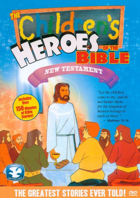 0089859620720 - CHILDREN'S HEROES OF THE BIBLE: NEW TESTAMENT (DVD)