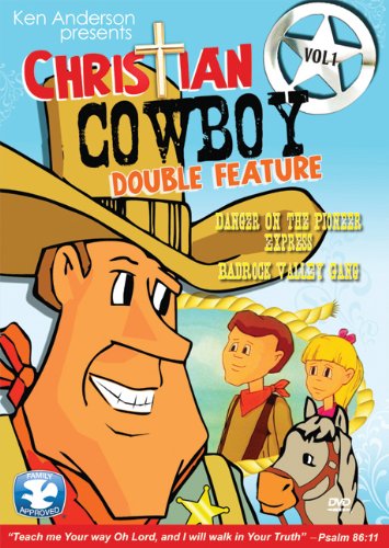 0089859620928 - CHRISTIAN COWBOY DOUBLE FEATURE VOL 1: DANGER ON THE PIONEER EXPRESS & BADROCK VALLEY GANG