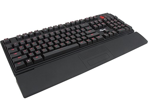 0898745072372 - ROSEWILL APOLLO LED BACKLIT MECHANICAL GAMING KEYBOARD WITH CHERRY MX SWITCH, RED (APOLLO RK-9100XRRE)
