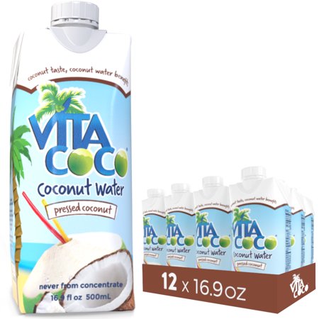 0898999010151 - VITA COCO COCONUT WATER, PRESSED COCONUT, 16.9 OUNCE (PACK OF 12)