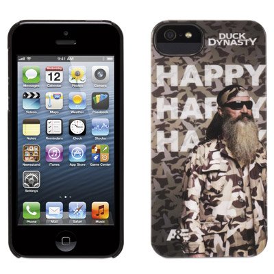 0089902455484 - DUCK DYNASTY HAPPY CASE FOR IPHONE 5S AND 5 BY GRIFFIN - GB38485