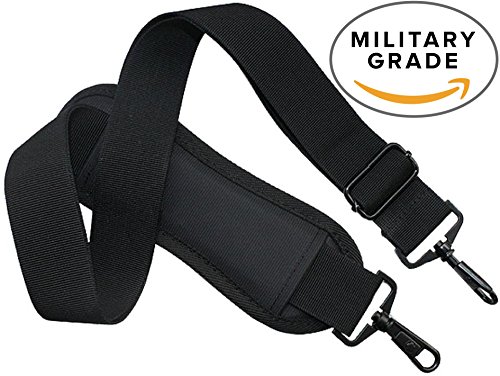 0089902624415 - REPLACEMENT SHOULDER STRAP FOR BAGS AND LUGGAGE ● PADDED & ADJUSTABLE BAG STRAP