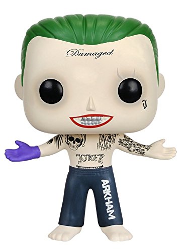 8991770397990 - FUNKO POP MOVIES: SUICIDE SQUAD ACTION FIGURE, THE JOKER SHIRTLESS