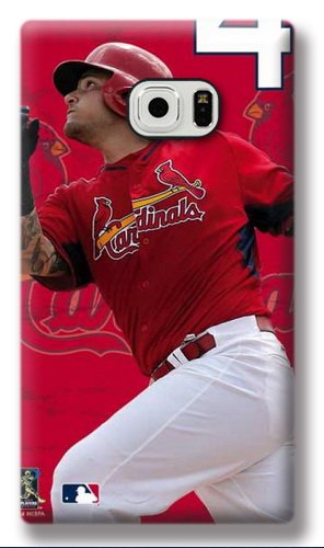8994582448768 - SAMSUNG GALAXY NOTE 5 CASE, VICTOR MLB YADIER MOLINA #4 ST.LOUIS CARDINALS ACTION SHOT HARD PC CASE FOR NOTE 5