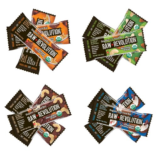 0899587000912 - RAW REVOLUTION BEST SELLERS VARIETY PACK, 1.8 OZ. BARS, (PACK OF 12)