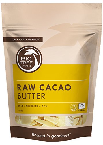 8997032221652 - BIG TREE FARMS ORGANIC RAW CACAO BUTTER 250G